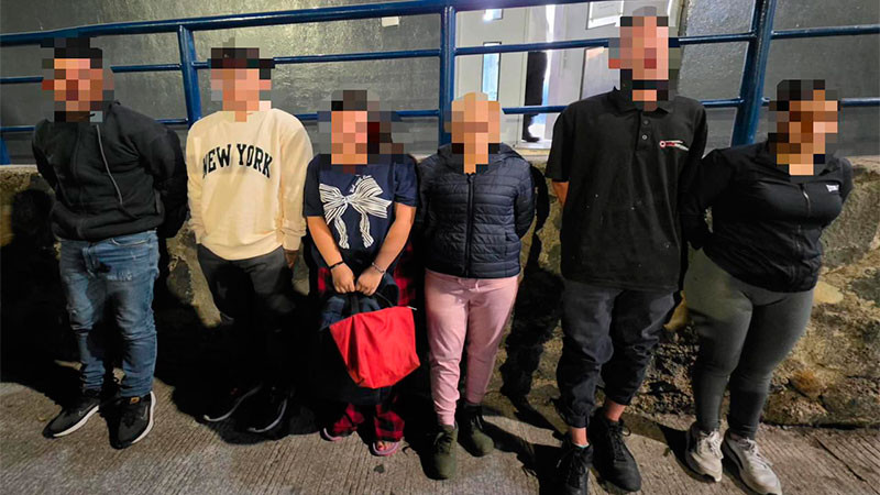 Policía Morelia aprehende a cinco personas tras disturbios en el fraccionamiento Campo Nubes 