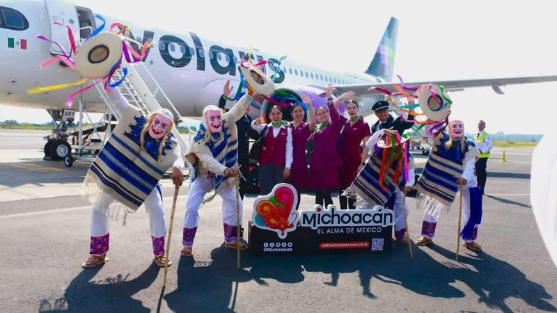 Crece 6.9% flujo de pasajeros en el Aeropuerto de Morelia durante marzo 