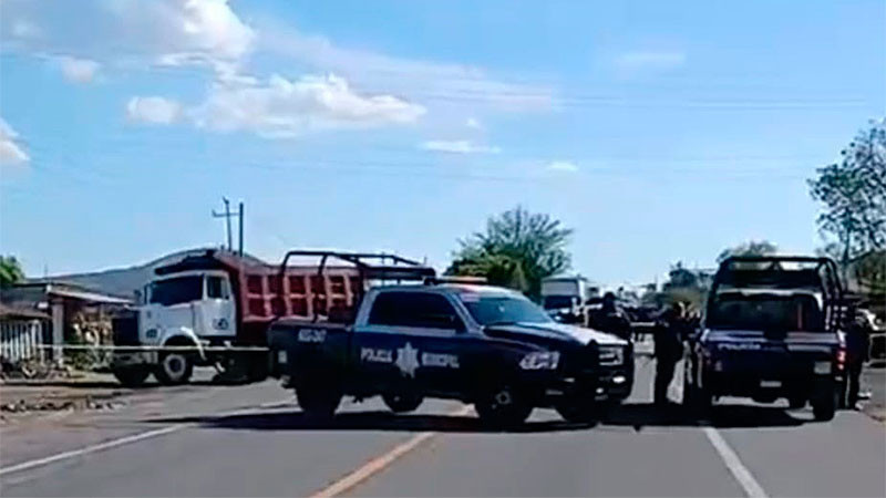 Fallece hombre tras accidente vehicular en las inmediaciones de la comunidad La Esperanza de La Piedad, Michoacán  