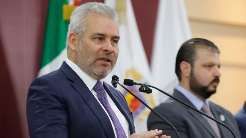 Michoacán alcanza la cifra de homicidios más baja en 11 años: Bedolla 