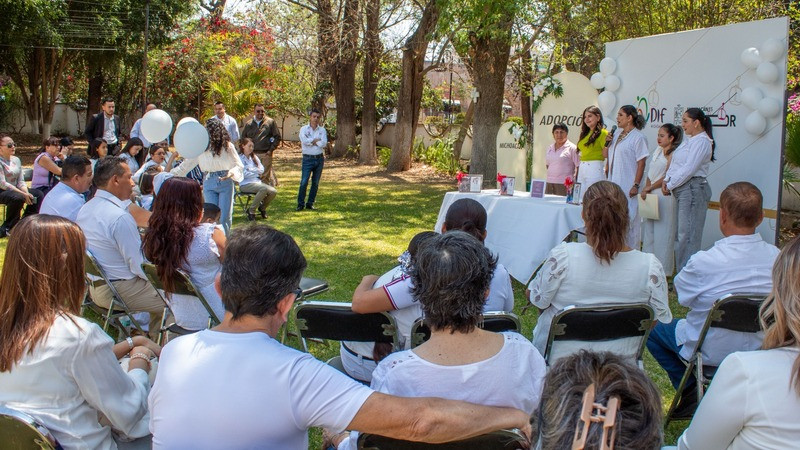 DIF Michoacán concretó más de 50 adopciones durante la actual administración 