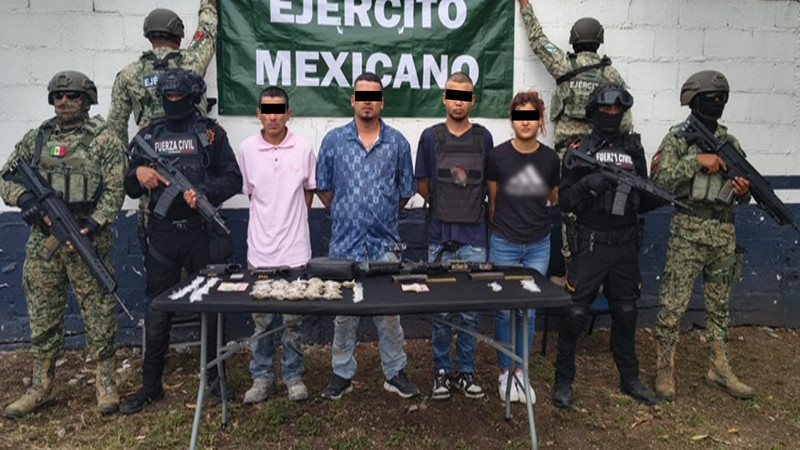 Detenciones, decomisos y cateos en varios estados durante operativos de seguridad 