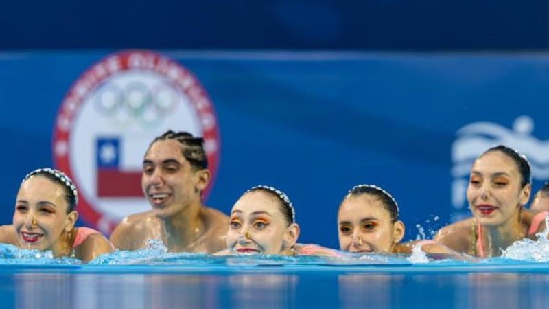 México gana medalla de plata en natación artística en el Panamericano de Chile 