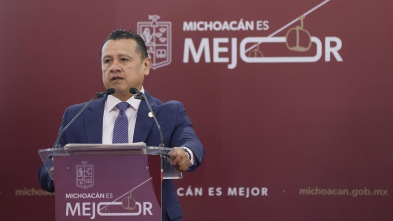 En marzo, Michoacán registró 55 homicidios dolosos menos que en 2025: Torres Piña 