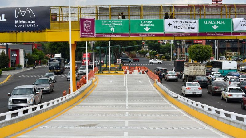 Guía rápida: Cómo circular por el nuevo distribuidor vial salida a Pátzcuaro 