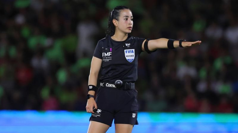Katia Itzel García Mendoza hará historia como primera árbitra central mexicana en un Mundial varonil 