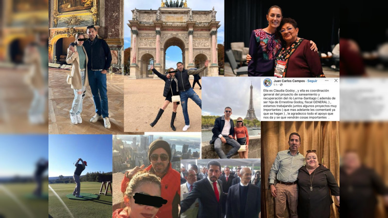 Michoacán: Exalcalde inhabilitado y señalado por desviar hasta 200 millones, presume apoyo y proyectos con hija de Ernestina Godoy, titular de la FGR; busca regresar en 2027 de la mano de Morena 