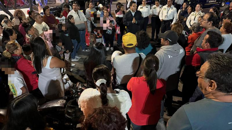 Acuerda Policía Morelia trabajar en coordinación con habitantes de Campo Nubes, para brindar seguridad 