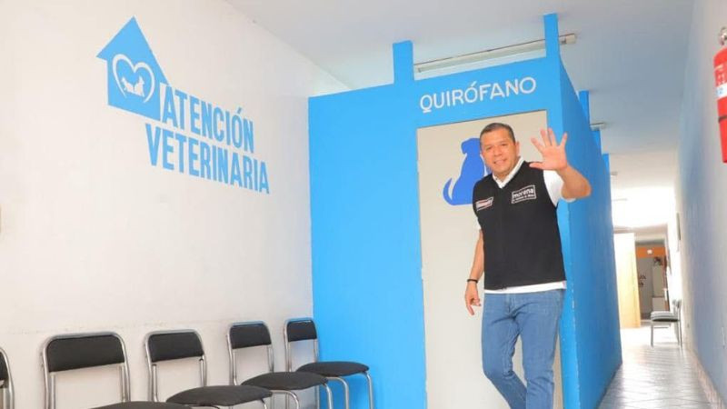 Barragán va por hospitales veterinarios gratuitos en Morelia 