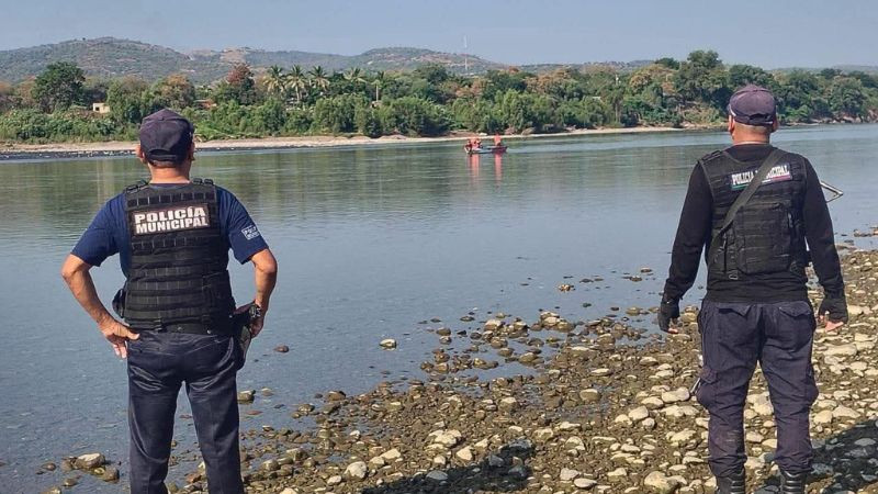 Buscan a joven desaparecido en el río Balsas, en Guerrero 