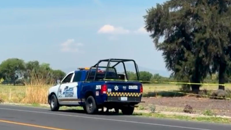 Abandonan restos humanos en contenedores sobre la carretera Salvatierra–Yuriria 