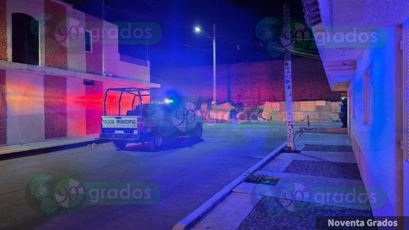 Balean a individuo en calles de Zamora, Michoacán 