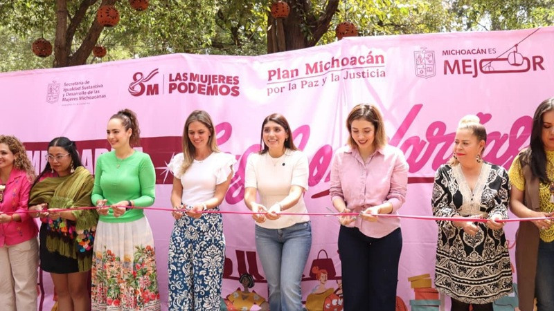 Arranca La Mercadita Las Solidarias con más de 150 emprendedoras en Morelia 