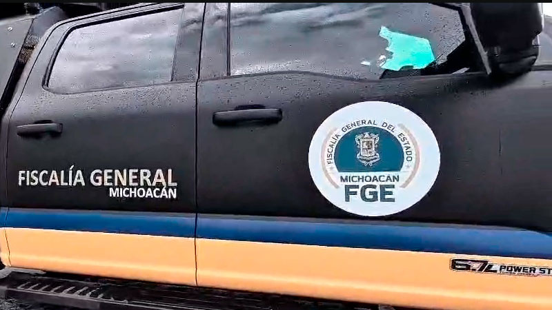 Adquiere la FGE Michoacán cuatro vehículos blindados tácticos; buscan reforzar capacidad operativa 