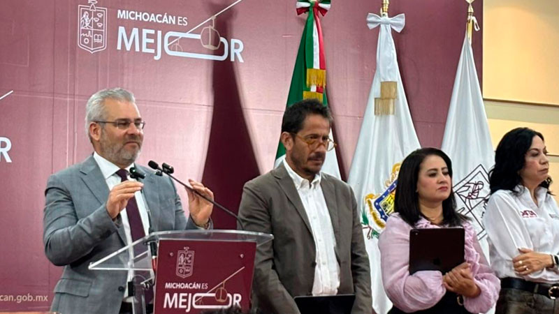 Congreso de Michoacán por legislar transfeminicidio, afirma gobernador 