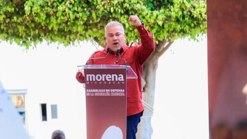 “El pueblo da el triunfo a Morena en Michoacán, encuesta lo confirma”: Jesús Mora 