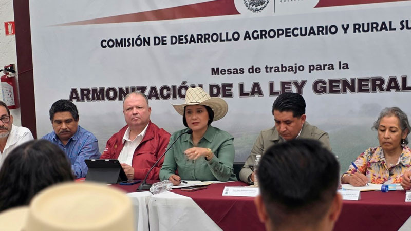 La Ley de Aguas de Querétaro debe construir desde esta Comisión de Desarrollo Agropecuario y Rural: Sully Mauricio  