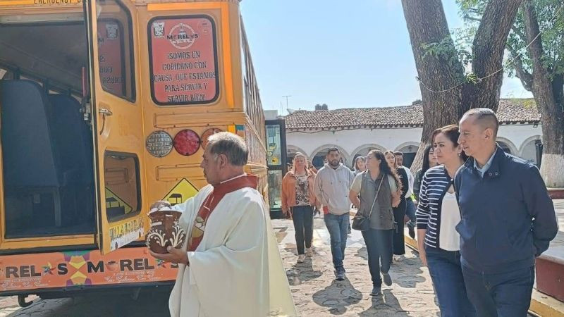 Gobierno de Julio César Conejo Alejos impulsa transporte gratuito para estudiantes de Morelos a Morelia 