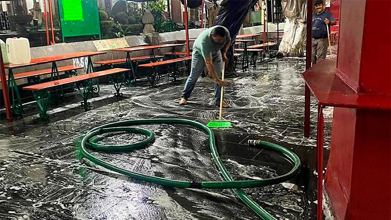 Gobierno de Alma Mireya González Sánchez fortalece acciones de limpieza y mejora urbana en Quiroga 