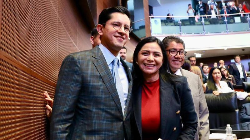 Araceli Saucedo respalda política exterior de México con enfoque en la protección de migrantes 