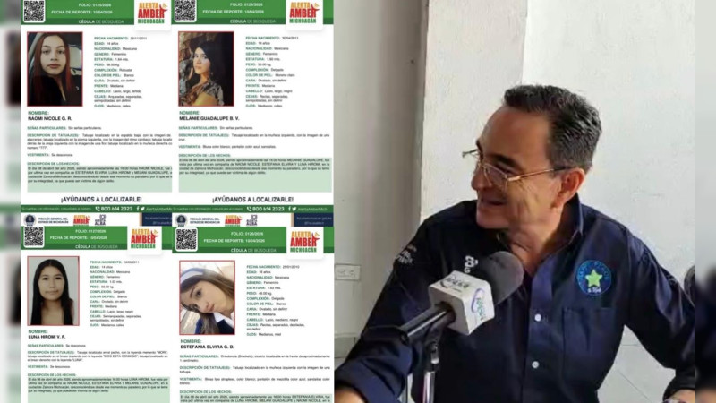 Michoacán: Carlos Soto minimiza crisis por desaparición de 8 adolescentes en Zamora; Alcalde habla de ellos 30 segundos y dedica más tiempo a baches, limpieza de rejillas y mascotas extraviadas 