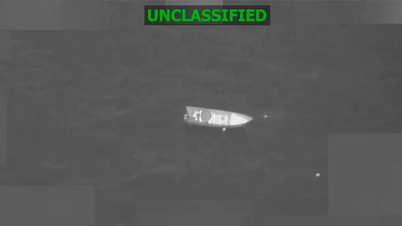 Confirma el Comando Sur de EU dos personas fallecidas, tras atacar embarcación en el Pacífico oriental 