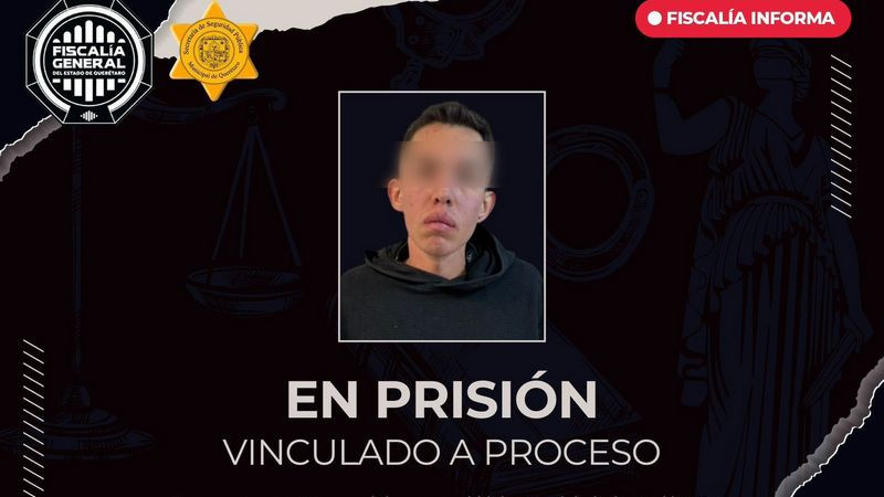 En prisión por robo calificado en grado de tentativa en Querétaro 