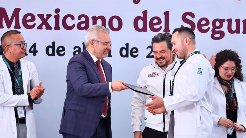 Efectiva gestión de Bedolla; IMSS arrancó construcción del hospital en Villas del Pedregal 