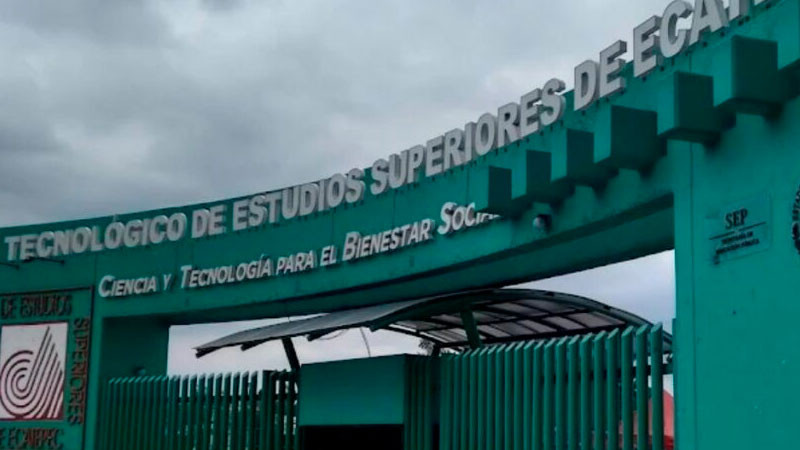 Abandonan a recién nacido en bote de basura del Tec de Ecatepec 