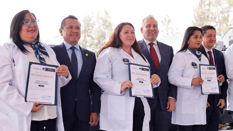 Reconoce la FGE de Michoacán el trabajo del personal encargado de la procuración de justicia 