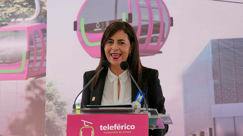 Teleférico de Uruapan, seguridad y eficiencia para estudiantes y sus familias: Gabriela Molina 