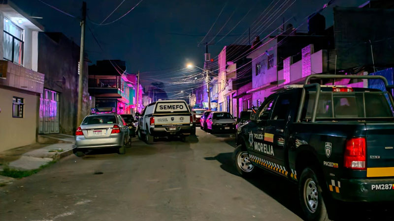 Balean a un individuo en la Jesús Romero Flores de Morelia, Michoacán 