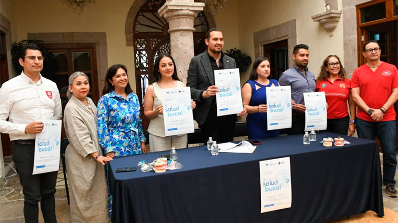 Gobierno de Morelia acerca servicios gratuitos con la 3ª Jornada de Salud Bucal 