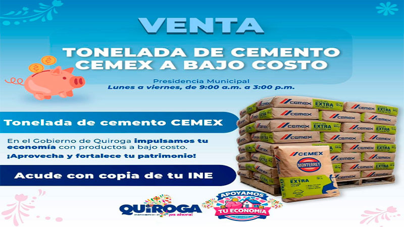 Impulsa Alma Mireya González Sánchez programas sociales en apoyo de las familias de Quiroga 