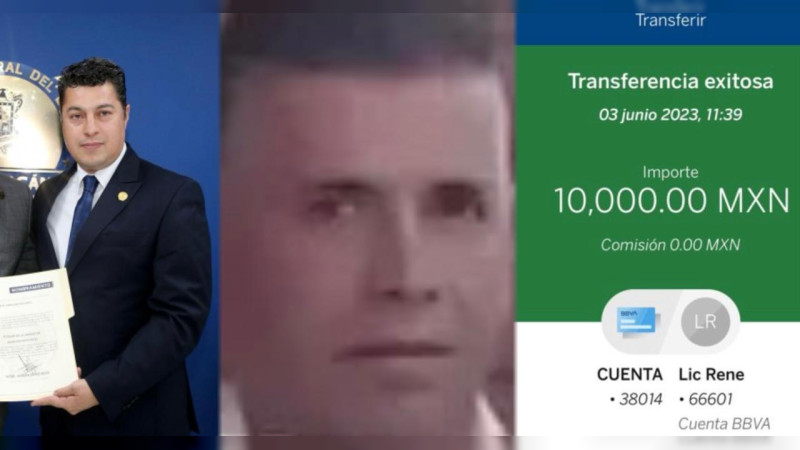 Jorge Alberto Camacho Delgado, René Espinosa y la sombra de Anabel Bravo: denuncias dibujan una cadena de poder y dinero dentro y fuera de la Fiscalía de Michoacán 