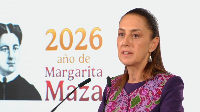 Reacciona Sheinbaum a su inclusión en la lista de las 100 personas "más influyentes" de Time 