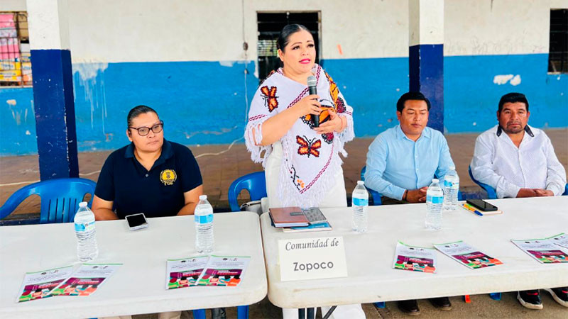 Difunde la FGE de Michoacán los servicios disponibles para la atención de mujeres en situación de violencia a través del CJIM Zamora 