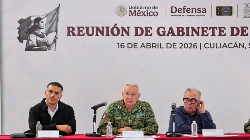 Acude el Gabinete de Seguridad a Sinaloa para dar seguimiento a las acciones de paz en la entidad 