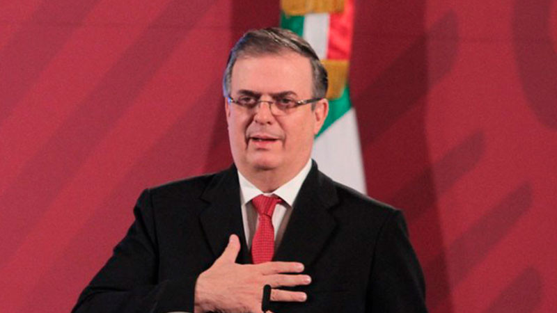 Marcelo Ebrard admite que su hijo vivió en la embajada de México en Londres 