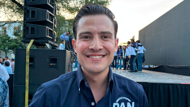 David Cortés buscará que el PAN siga en Morelia 