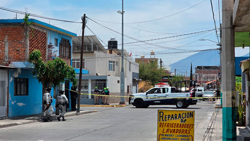 Ultiman a un joven en la colonia Generalísimo Morelos de Zamora, Michoacán  