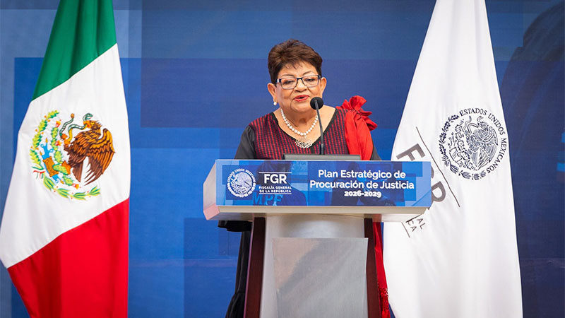 Presenta la FGR el Plan Estratégico de Procuración de Justicia 2026-2029 
