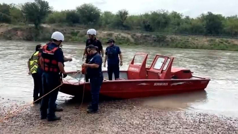 Tras 42 horas de intensa búsqueda, localizan cuerpo de menor que fue arrastrado por el Río Bravo  