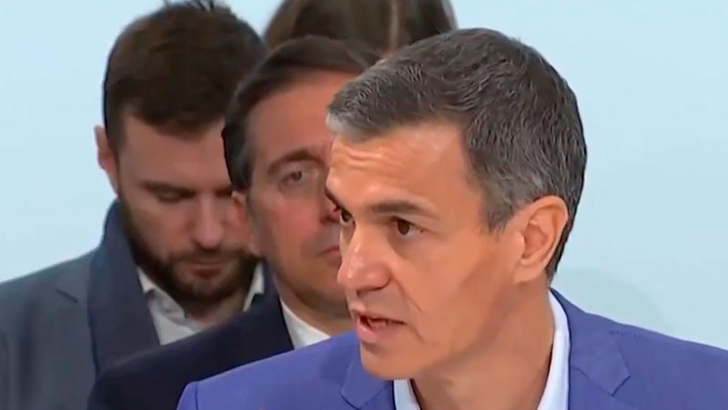 "Vemos una peligrosa normalización del uso de la fuerza", advierte Pedro Sánchez 