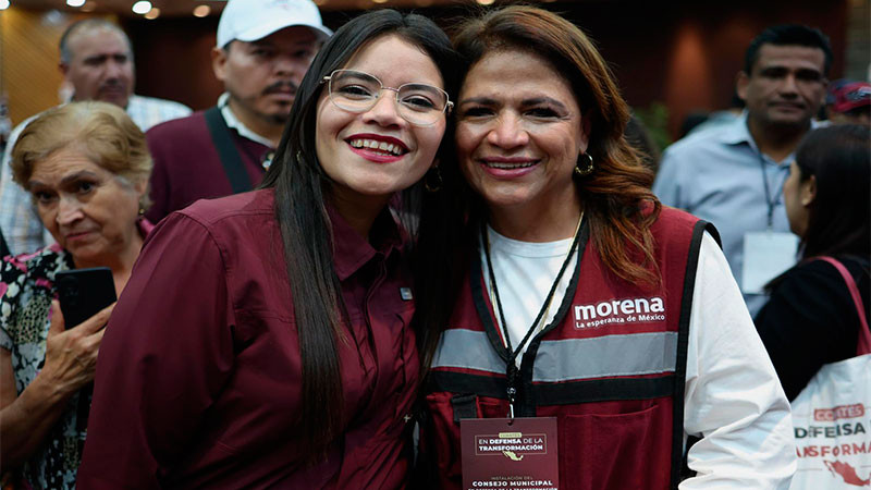 Fabiola Alanís: Morena fortalece organización territorial en Morelia para consolidar segundo piso de la 4T 