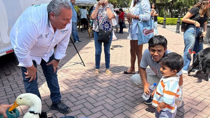 Encabeza Cuanalo Santos jornada de afiliación al programa PetFriendly del sistema Qrobus 