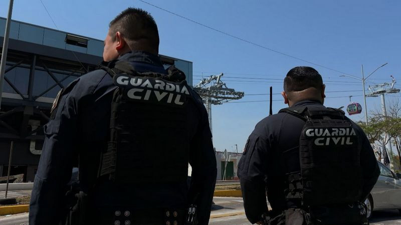Teleférico de Uruapan, Michoacán, con vigilancia de la Policía Auxiliar: SSP 