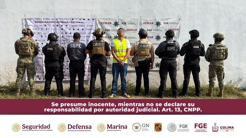 Desarticulan célula delictiva de grupo criminal jalisciense en Colima; hay detenidos y abatidos 