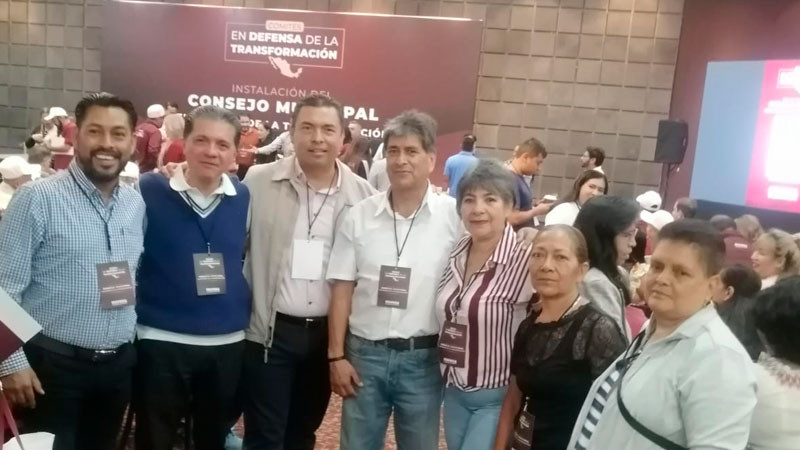Olivio López Mujica participó activamente en la integración del Consejo Municipal en Morelia 