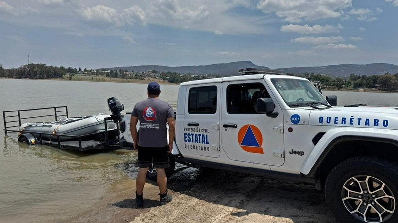 Fortalece Protección Civil la atención de emergencias en cuerpos de agua de Huimilpan, Querétaro 